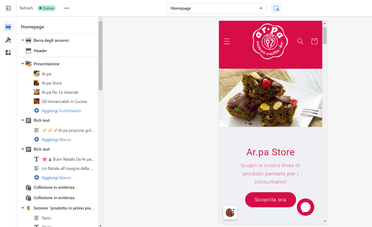Apre il negozio online Ar.pa Lieviti per gli acquisti in rete anche da smartphone