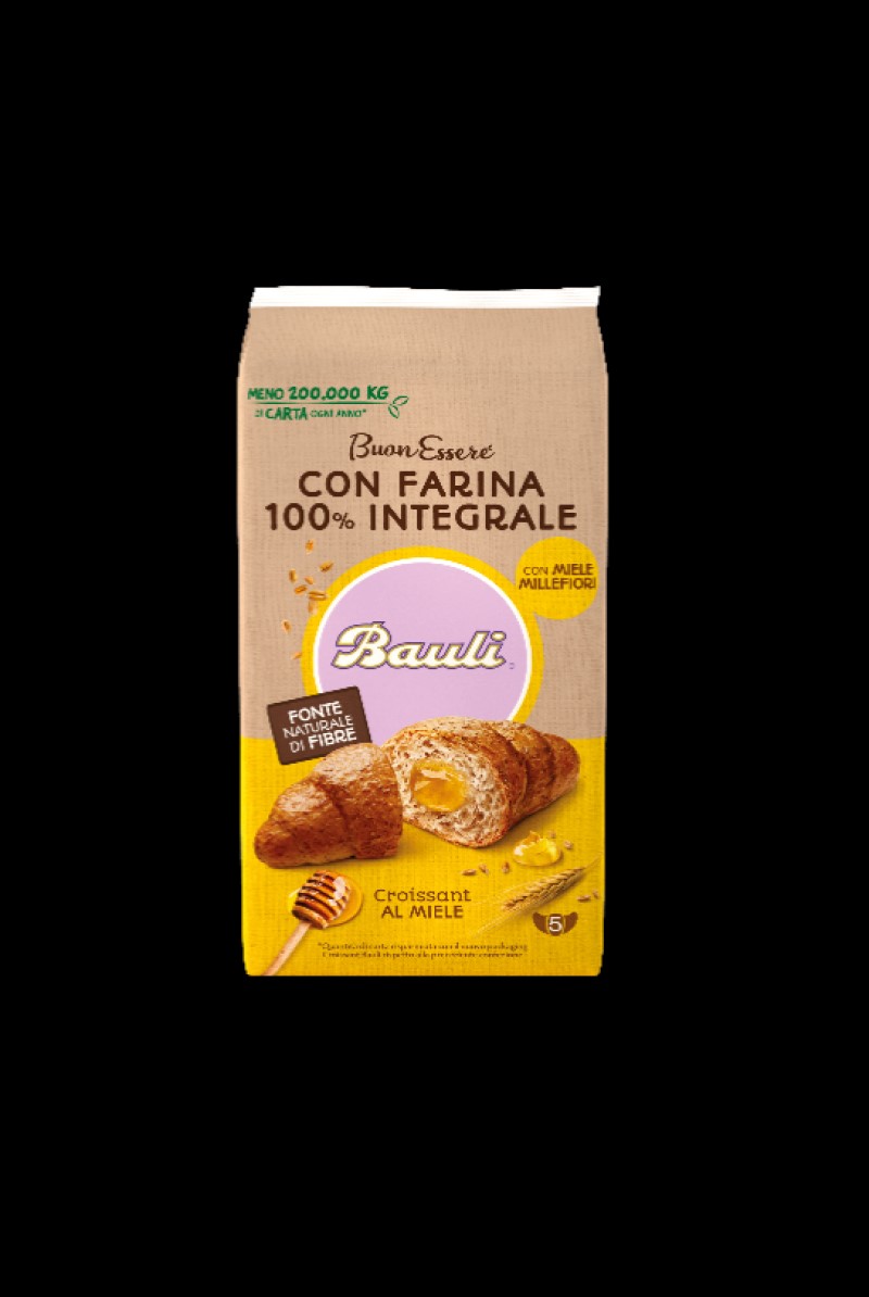 Arrivano i croissant BuonEssere di Bauli con crema al cacao e nocciole