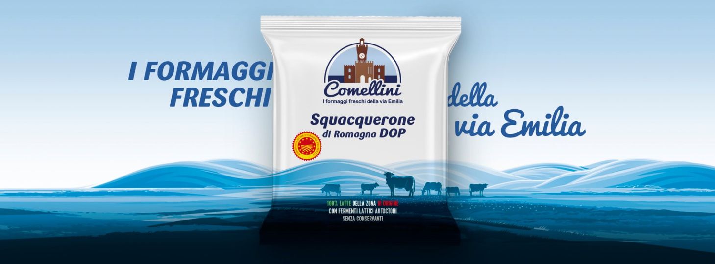 Il Caseificio Comellini è sempre più green con i nuovi pack ecosostenibili