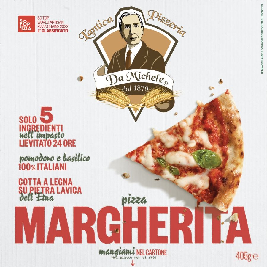 La storica pizza dell'Antica Pizzeria Da Michele arriva nei supermercati, in versione frozen