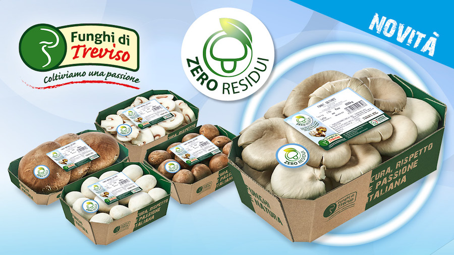 O.P. Consorzio Funghi di Treviso amplia la linea “Zero Residui” 