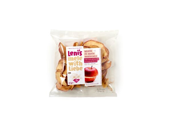 Chips di Mela Leni’s: anelli di naturale bontà