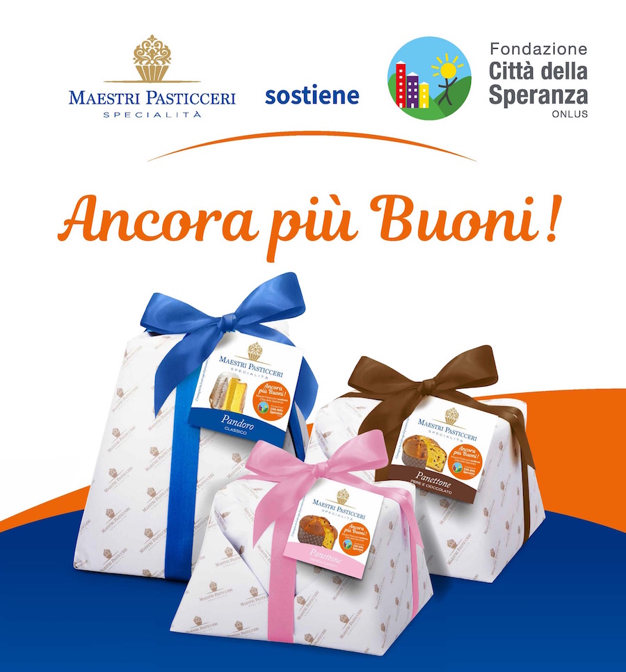 Gruppo Vega sostene la solidarietà anche a Natale con Maestri Pasticceri 