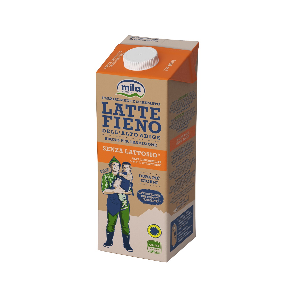 Latte Fieno senza lattosio di Mila: gustoso, nutriente e genuino