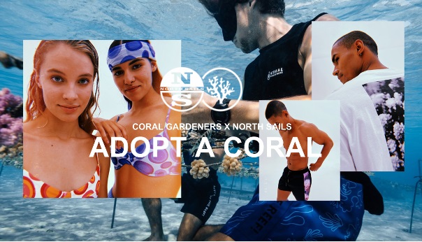 North Sails è al fianco di Coral Gardeners per salvaguardare i coralli con una linea mare sostenibile