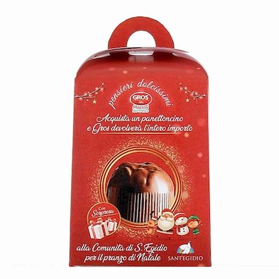 Gros sostiene la Comunità di Sant’Egidio con i panettoni di cioccolato della linea Pensieri Dolcissimi