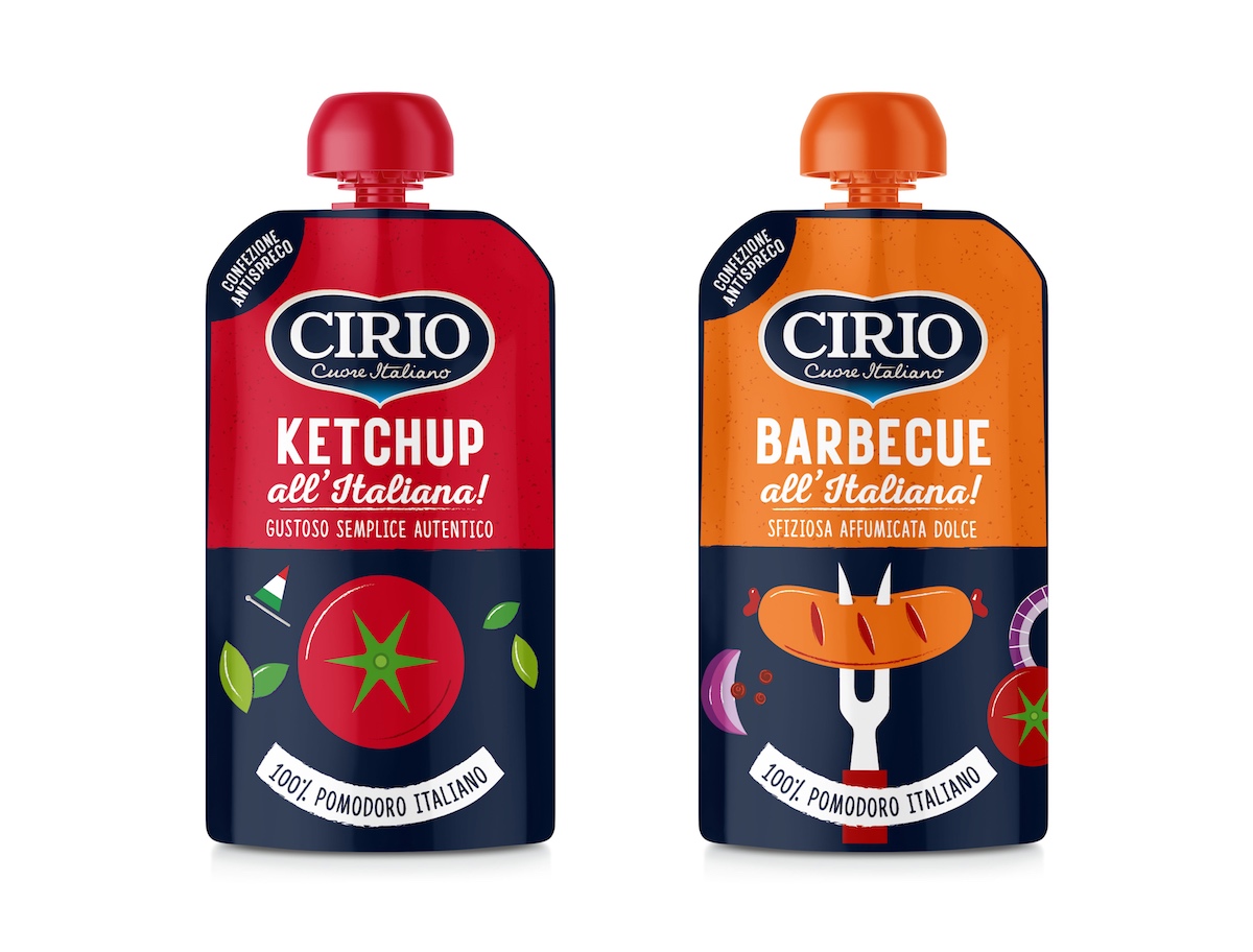 Ketchup e Barbecue all’italiana, le salse Cirio in confezione anti-spreco