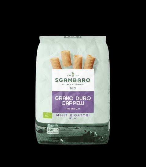 Sgambaro: la nuova confezione in carta 100% riciclabile della linea Etichetta Bio