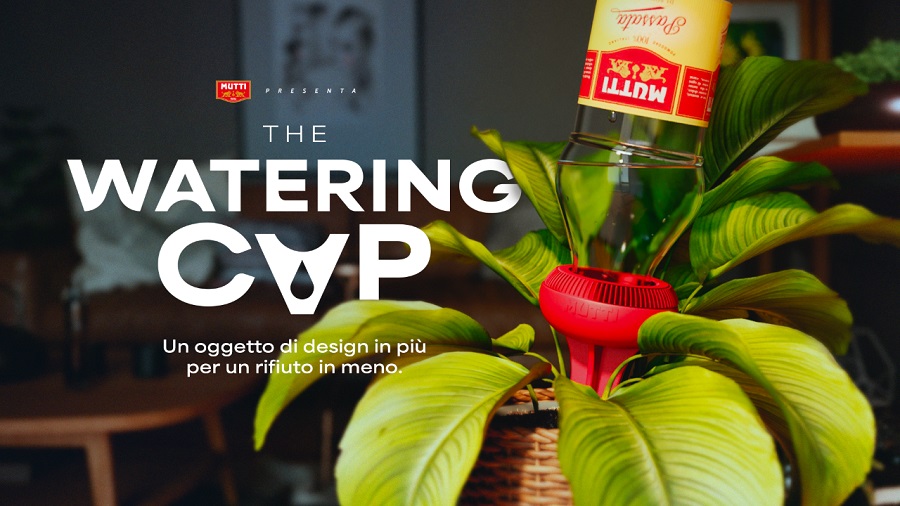 The Watering Cap: Mutti e McCann presentano un nuovo progetto di design sostenibile