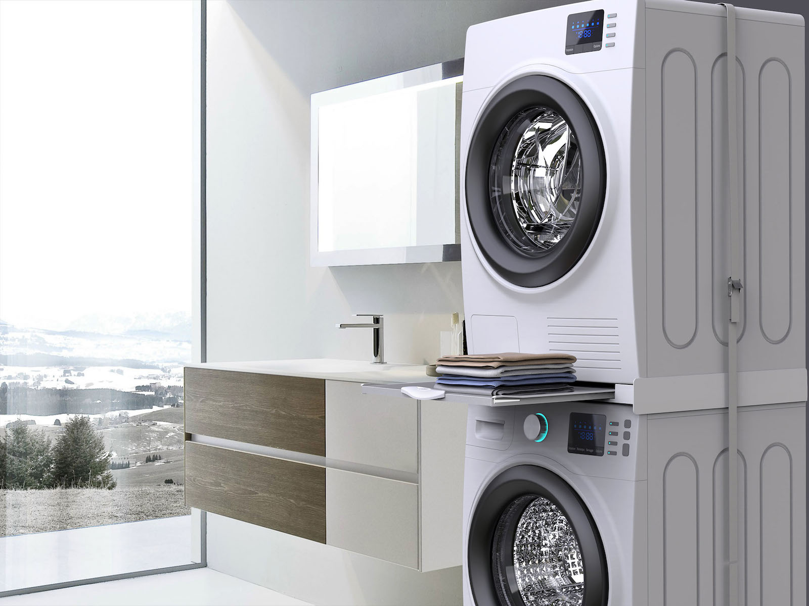 Green Retail  - Meliconi Torre Green, la soluzione attenta all’ambiente per ottimizzare lo spazio lavanderia 