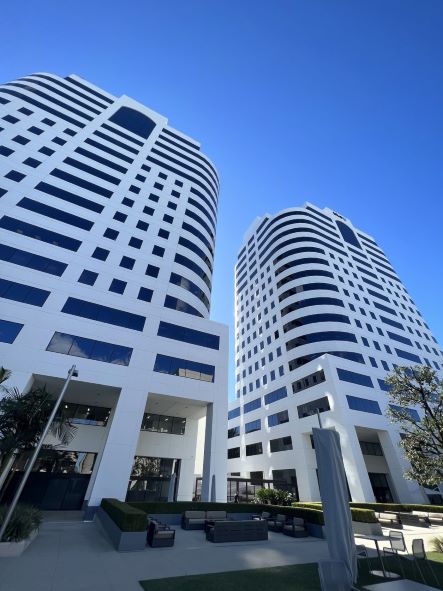 Pitture green ed ultrariflettenti, nei grattacieli Trillium di Los Angeles, temperatura giù di 16 gradi