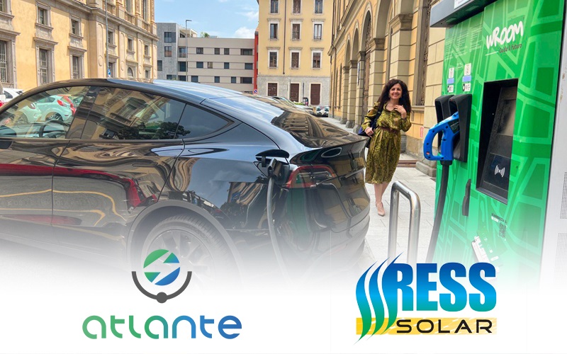 Green Retail  - Atlante acquisisce il network Ressolar per la ricarica di veicoli elettrici 