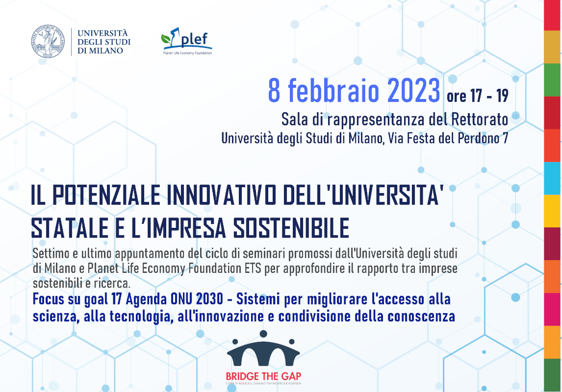 I seminari Plef - Unimi: focus sui sistemi di accesso e condivisione della conoscenza (Sdg 17)