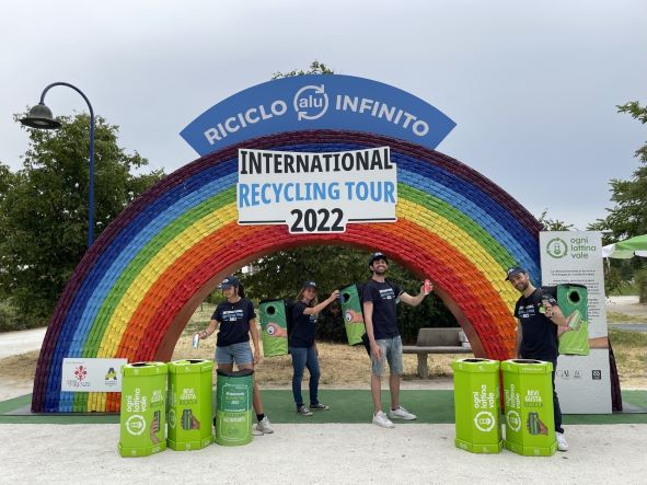 Fa il pieno di successi la tappa italiana dell'International Recycling Tour