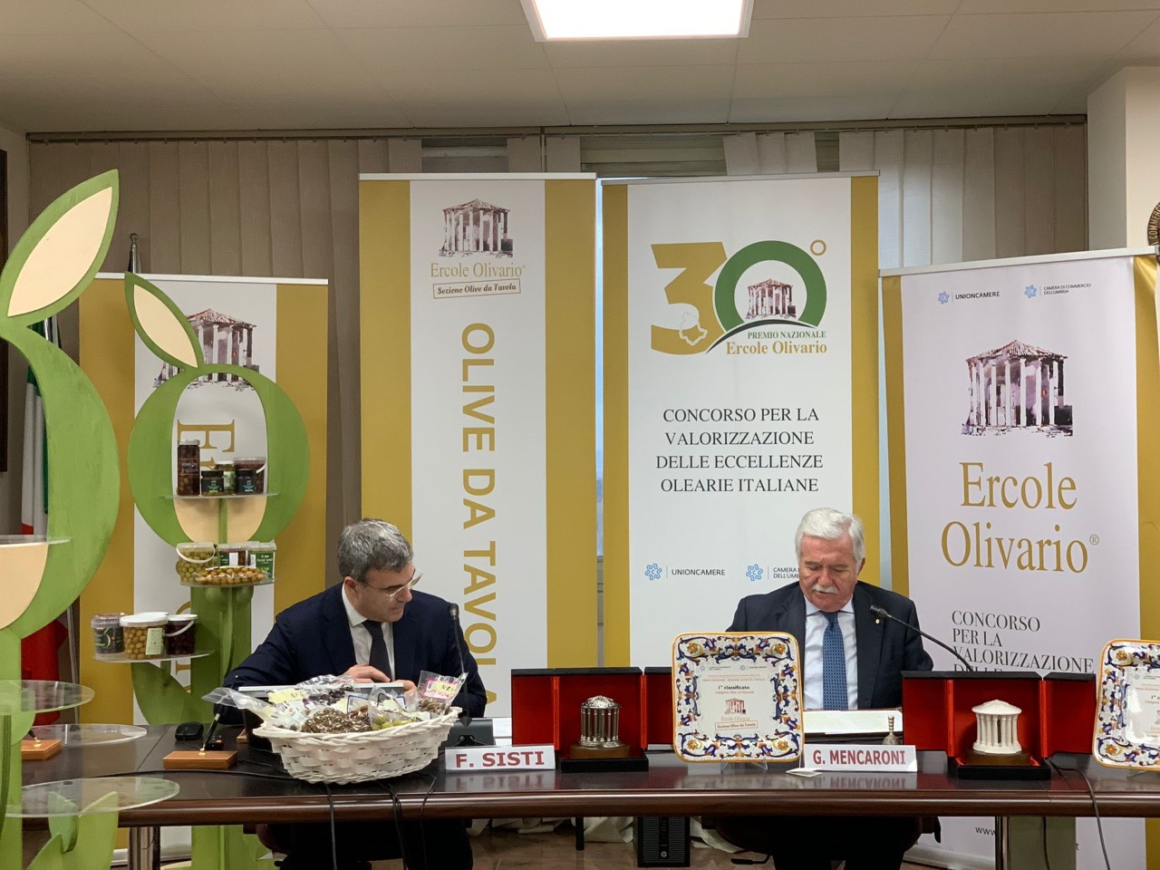 Premiati i vincitori di "Ercole Olivario - Sezione Olive da Tavola" 2022