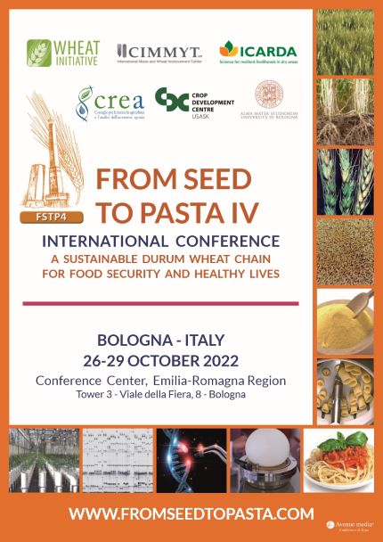IV Congresso mondiale Fstp su grano duro e pasta (Bologna 26-29 ottobre 2022)