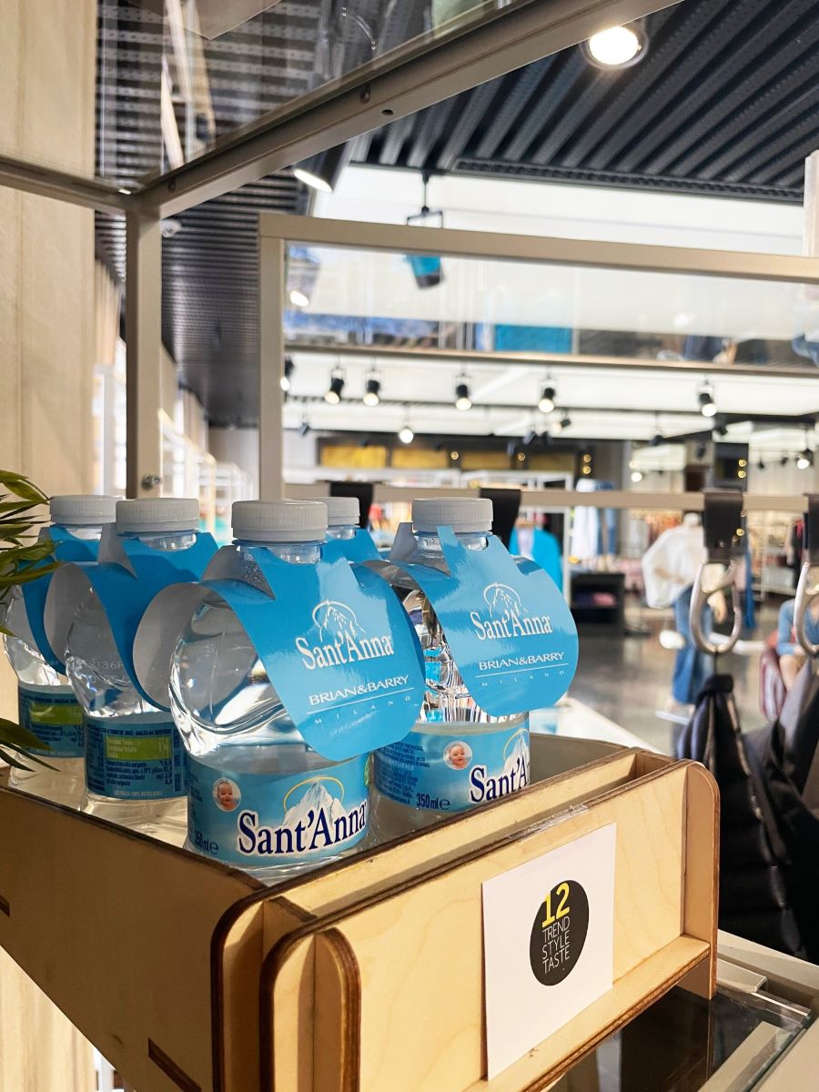 Acqua Sant’Anna torna al Brian&Barry Building