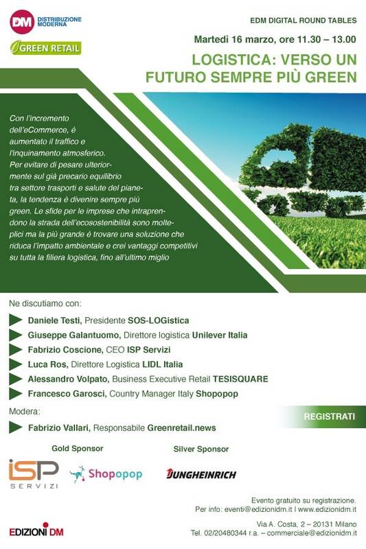Logistica: verso un futuro sempre più green 