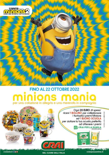 I Minions animano la nuova short collection Crai