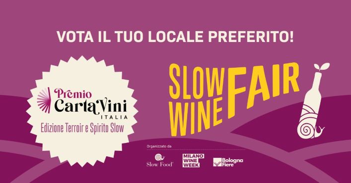 A Slow Wine Fair 2023 arriva il Premio Carta Vini Terroir e Spirito Slow