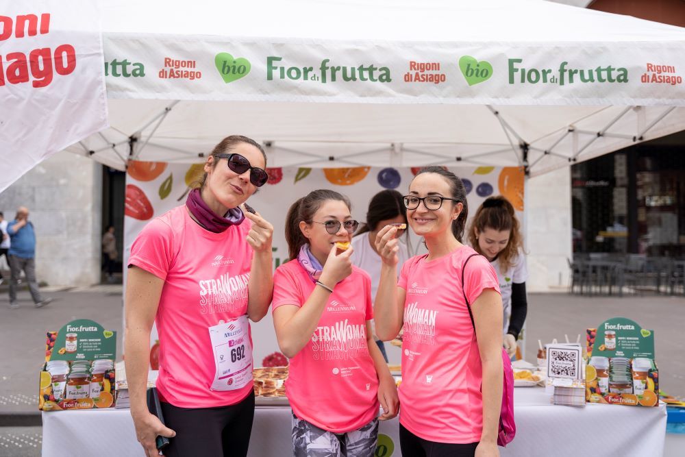 Fiordifrutta di Rigoni di Asiago è partner della Strawoman 2024