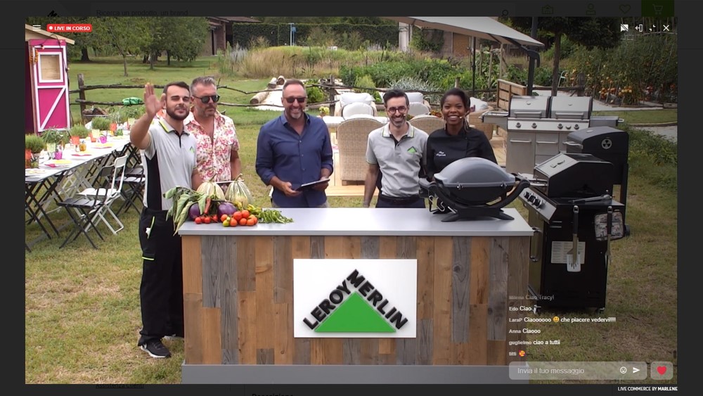 Leroy Merlin prosegue nella strategia di livestream experience con un nuovo appuntamento dedicato all'arredo outdoor