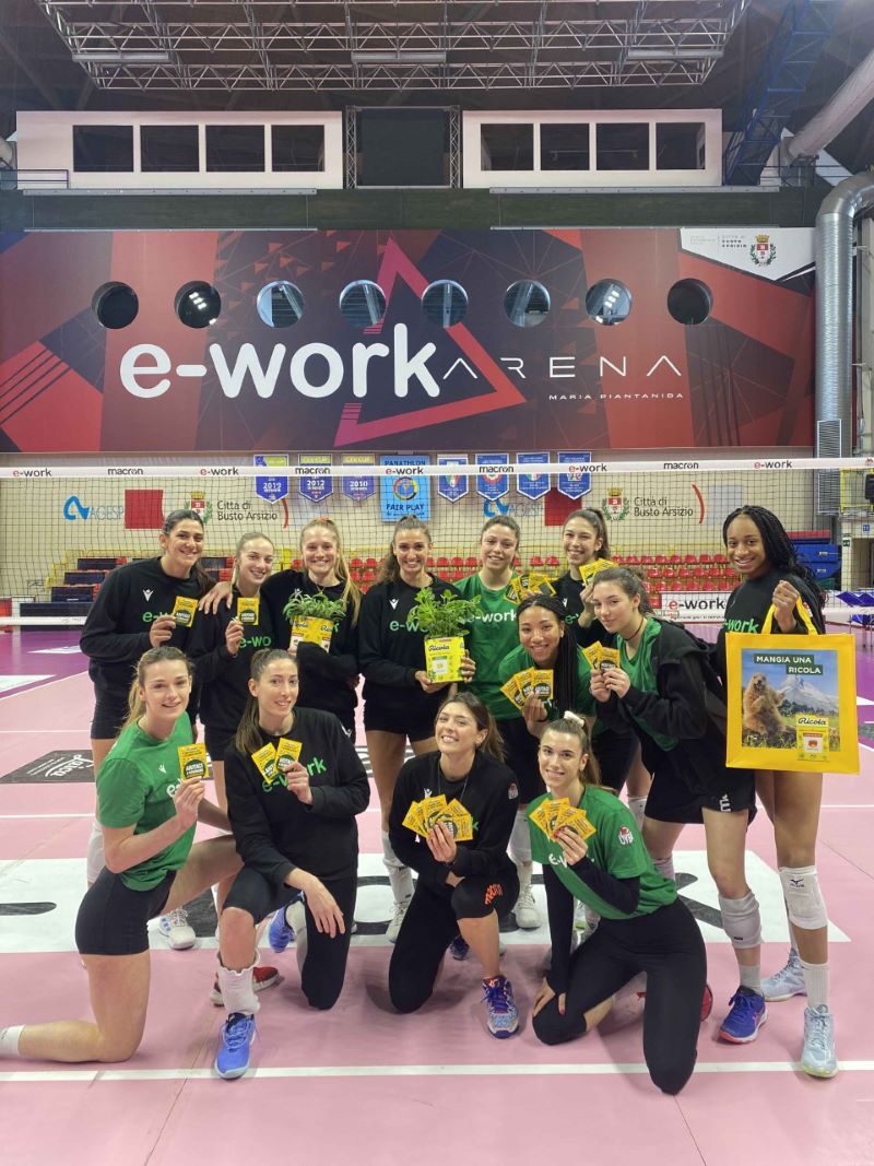 Ricola e Uyba Volley Busto Arsizio lanciano un'iniziativa speciale a difesa della biodiversità