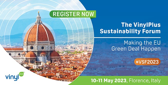 E' ai nastri di partenza il VinylPlus Sustainability Forum 2023