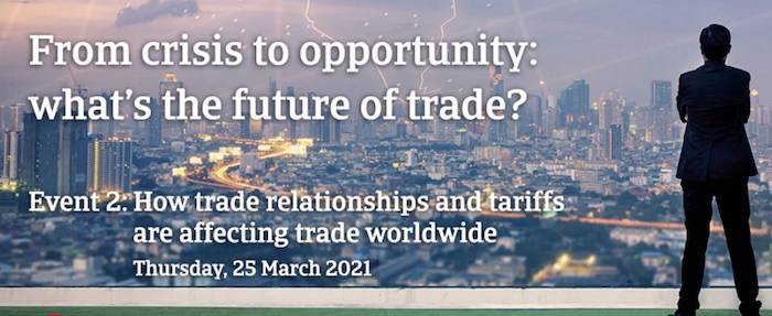 Green Retail  - Webinar Atradius: "In che modo le relazioni commerciali e i dazi hanno un impatto sul commercio mondiale" 