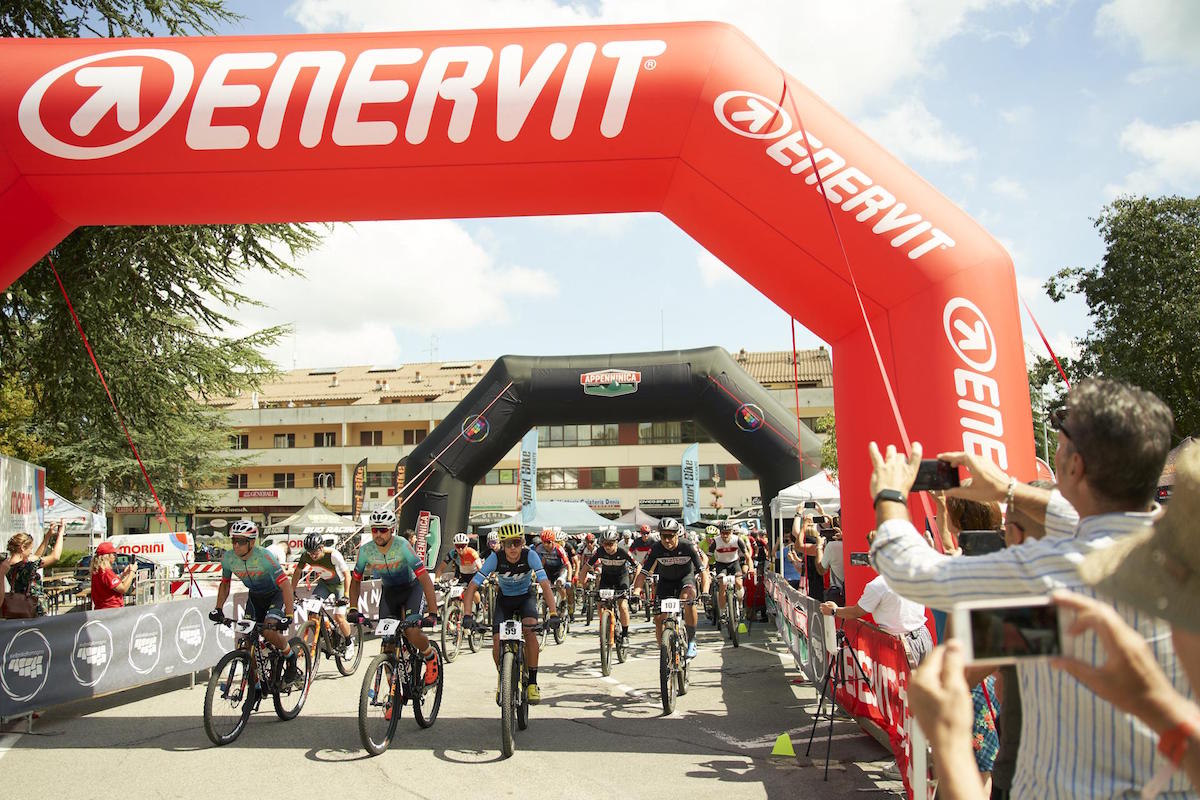 Green Retail  - Enervit è Official Nutrition Partner di Appenninica MTB Stage Race 