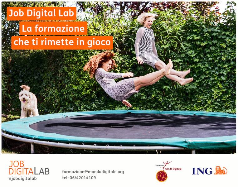 Job Digital Lab, la formazione che rimette in gioco