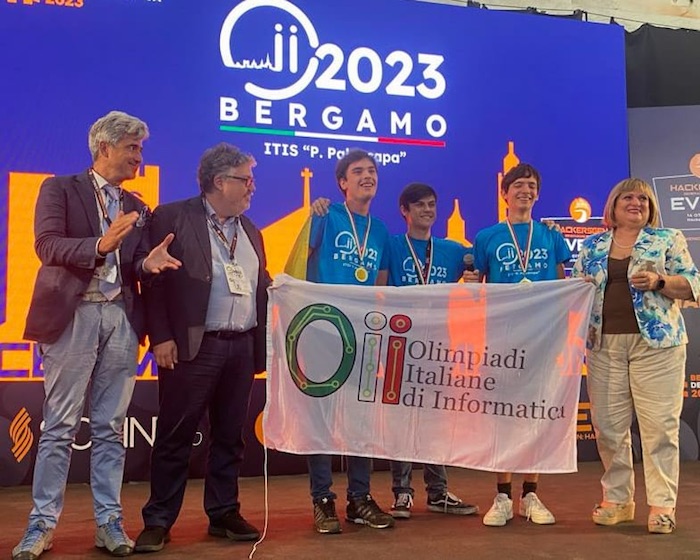 Proclamati i 3 vincitori delle Olimpiadi Italiane d’Informatica promosse da Aica insieme al MIM