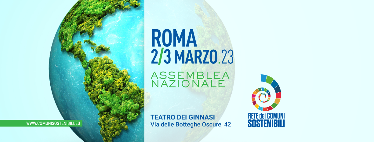A Roma la prima assemblea nazionale della Rete dei Comuni Sostenibili