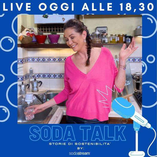 SodaTalk, il nuovo progetto di SodaStream per parlare di sostenibilità