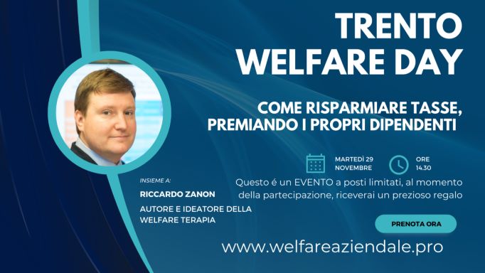 Welfare aziendale, a Trento il seminario per far crescere le aziende attraverso il benessere