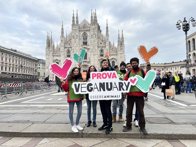 Parte Veganuary 2024: KoRo, Lush, Rossopomodoro e tanti altri marchi sono al fianco di Essere Animali