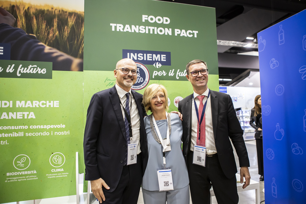 Fiorani firma il Food Transition Pact al Salone Carrefour 2022