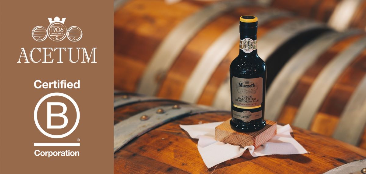 Acetum: il leader dell’Aceto Balsamico di Modena, si certifica B-Corp