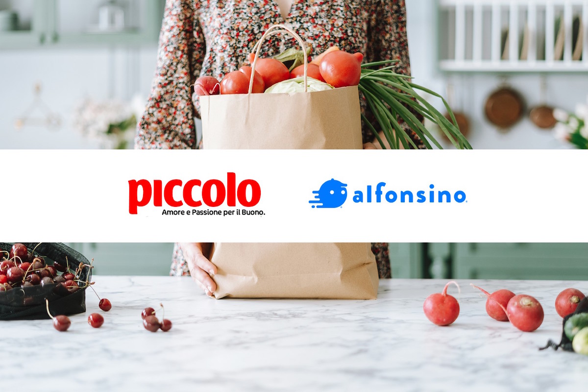 Alfonsino e Supermercati Piccolo (VéGé): accordo per estendere il perimetro di operatività della spesa a domicilio nei piccoli centri