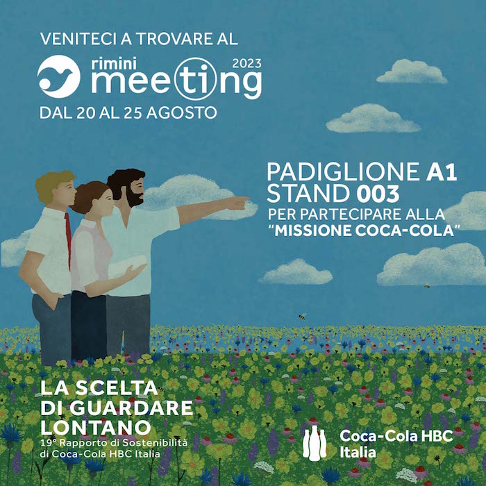 Coca-Cola HBC Italia partecipa al Meeting di Rimini con uno spazio dedicato alla sostenibilità e al riciclo