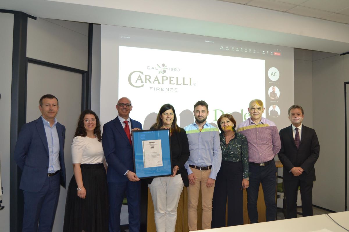 Carapelli ottiene la certificazione “Rifiuti Zero” di Aenor. È la prima assegnata in Italia