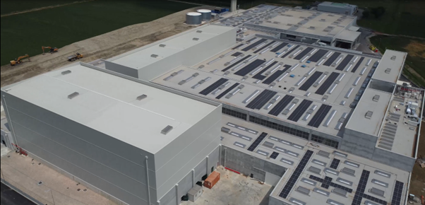 Innovazione e sostenibilità al servizio del nuovo stabilimento DS Smith di Castelfranco Emilia