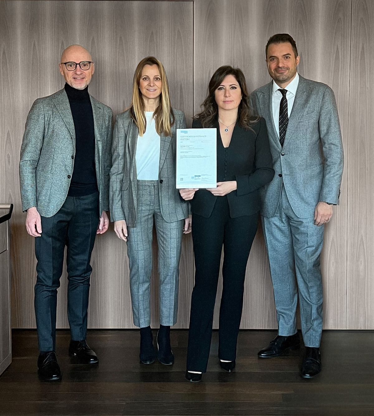 illycaffè ottiene la certificazione UNI/PdR 125:2022 per le politiche di gender equality