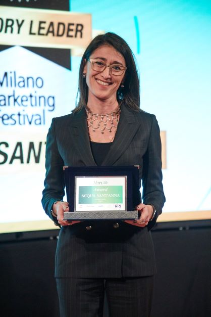 Acqua Sant’Anna ottiene il Milano Marketing Festival Award