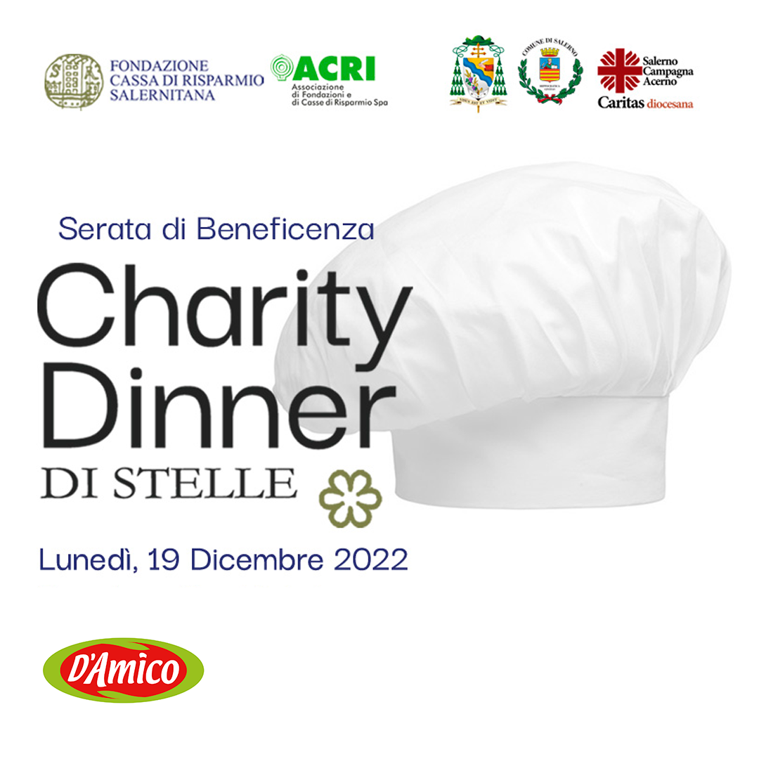 D'Amico insieme a Fondazione Carisal per il "Charity Dinner di Stelle"