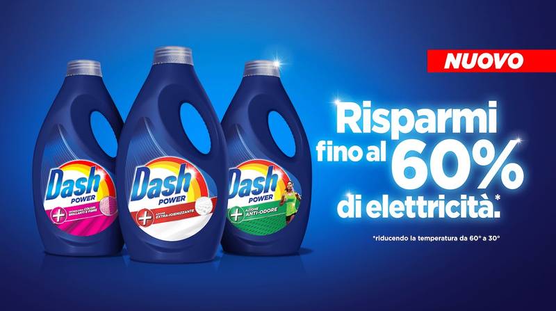 Con Dash Power, nuova sfida per Enrico Brignano: convincere lo zio scettico che il vero affare è lavare bene a bassa temperatura risparmiando elettricità