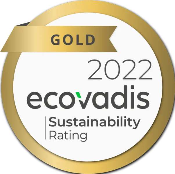 In tema di sostenibilità Tosca riceve la medaglia d'oro EcoVadis, conseguita solo dal cinque per cento dei candidati