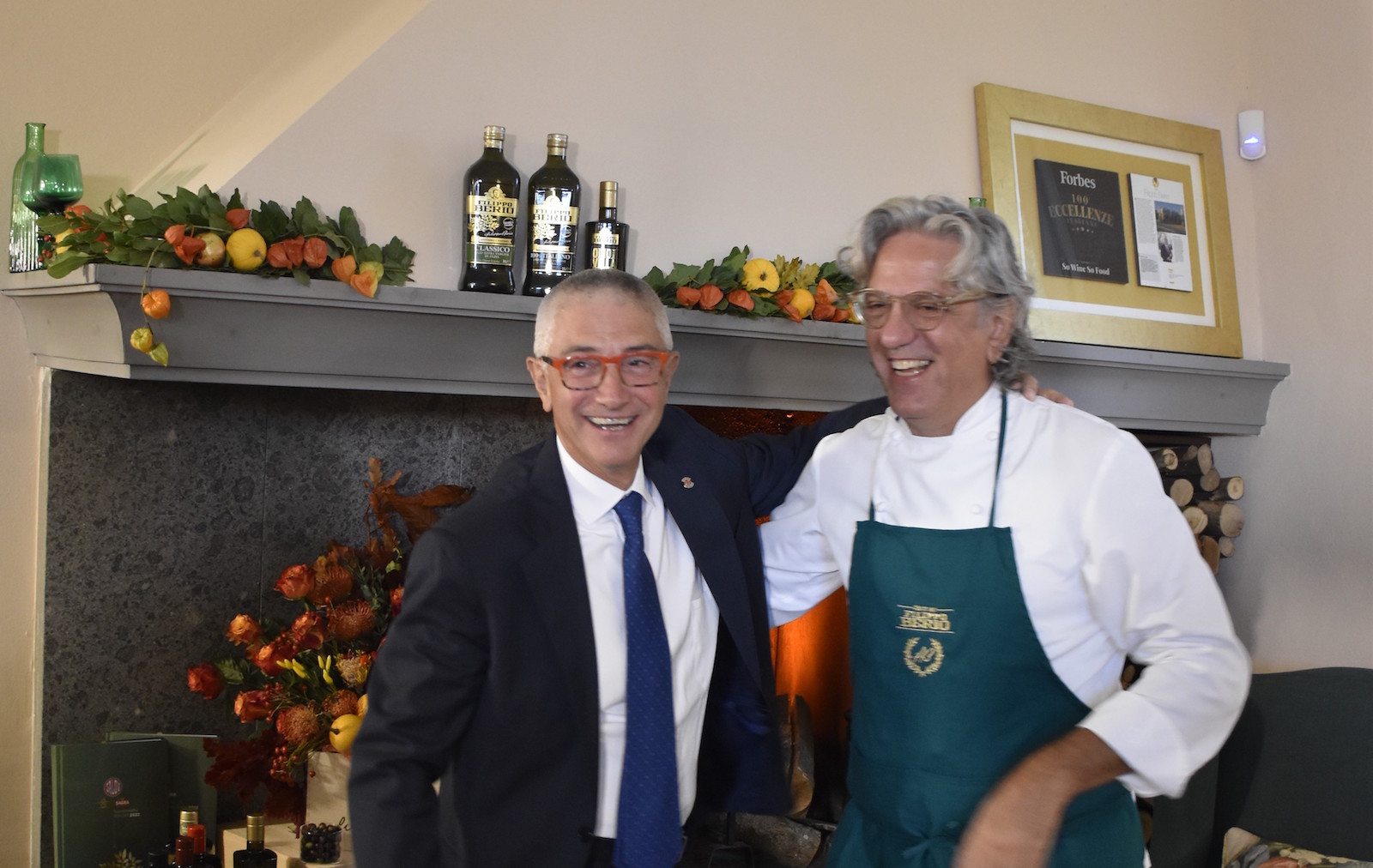 Salov e Chef Giorgio Locatelli insieme per la presentazione del report di sostenibilità 2022