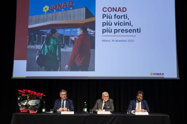 Conad: fatturato 2022 a 18,45 miliardi di euro
