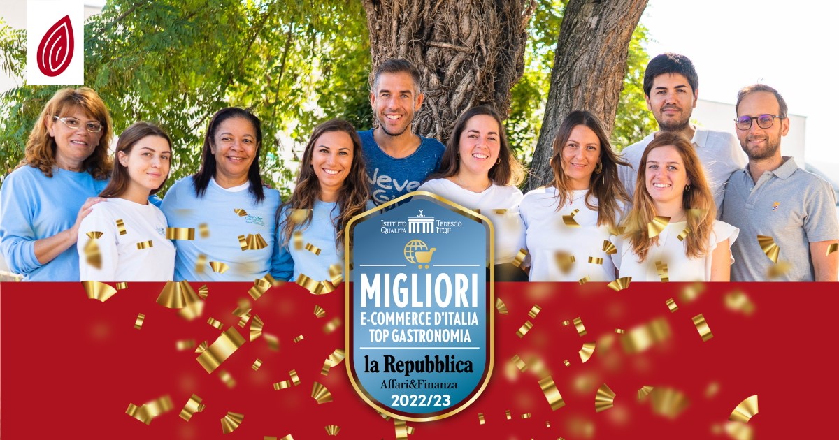 A Frutta e Bacche il sigillo di Qualità come “Migliore E-Commerce d’Italia 2022/23” nella categoria gastronomia
